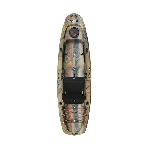 Pelican Catch Classic 100 Angler - Sit-on-Top Fishing Kayak - Ergocast Dual Position Seating System - 10 ft - Outback