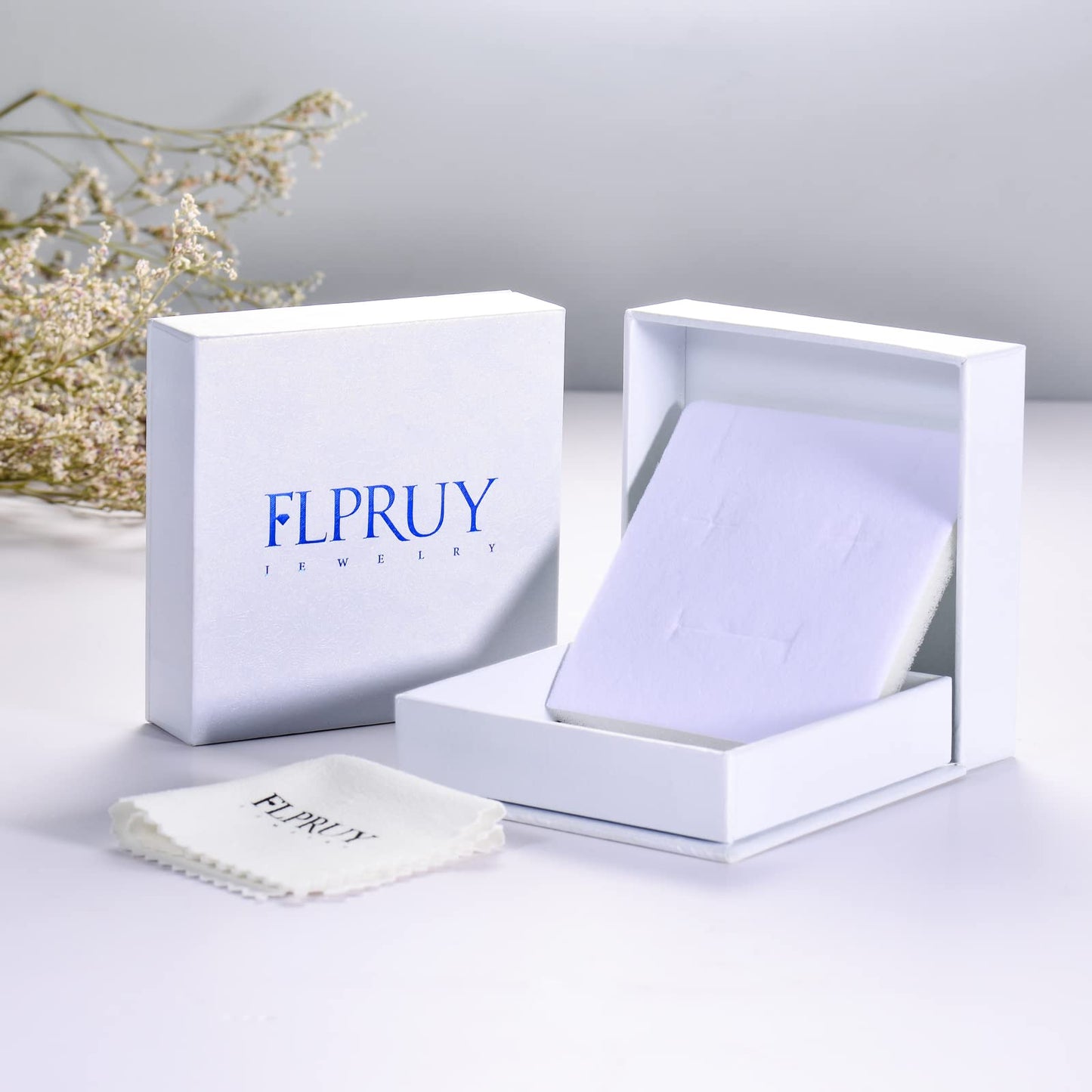 Flpruy Cross Necklace 925 Sterling Silver Peony Necklace September Birthday Jewelry Gifts Birth Flower Floral Pendant for Women Mom