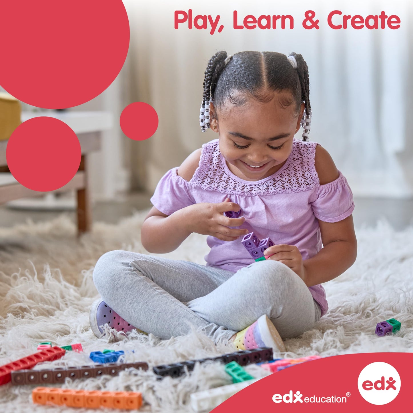 edxeducation Step-a-Trail | Logs | Set of 3 Balance Logs | Ages 18m+ | Obstacle Course for Kids | Indoor and Outdoor Toys for Toddlers | Build Gross Motor Skills