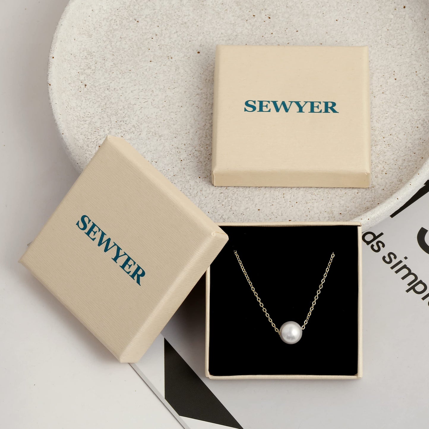 Sewyer Gold Y Necklace for Women 14K Gold Plated Y-Shaped Drop Necklaces CZ Silver Necklace Cubic Zirconia Pendant Long Lariat Prom Necklace Women Jewelry Gifts