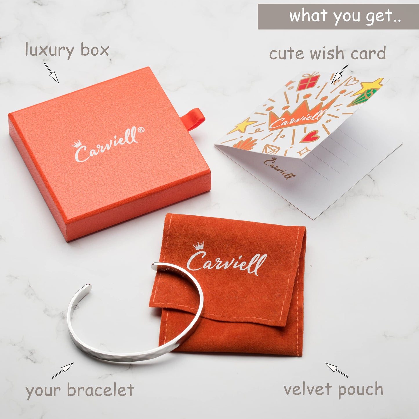 Carviell Bracelet Gifts for Daughter Gift from Mom, Mother Daughter Bracelets, Cuff for Stepdaughter, Little Sister, Gifts for Granddaughter, As Long As I'm Living My You'll Be