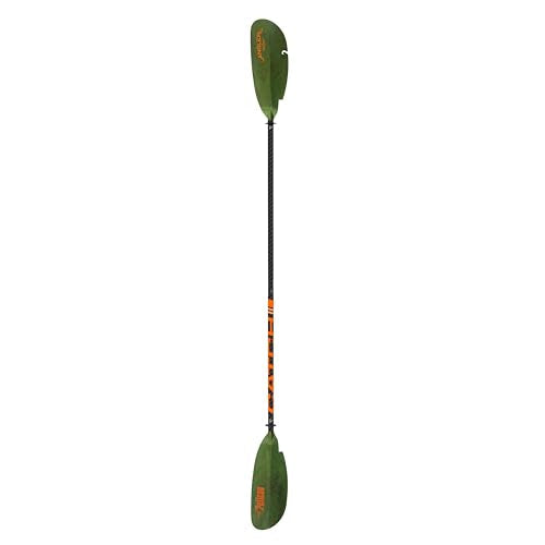 Pelican The Catch Kayak Paddle - Adjustable Fiberglass Shaft with Nylon Blades - Lightweight and Adjustable Perfect for Kayak Fishing - 102.4 in - Olive Camo