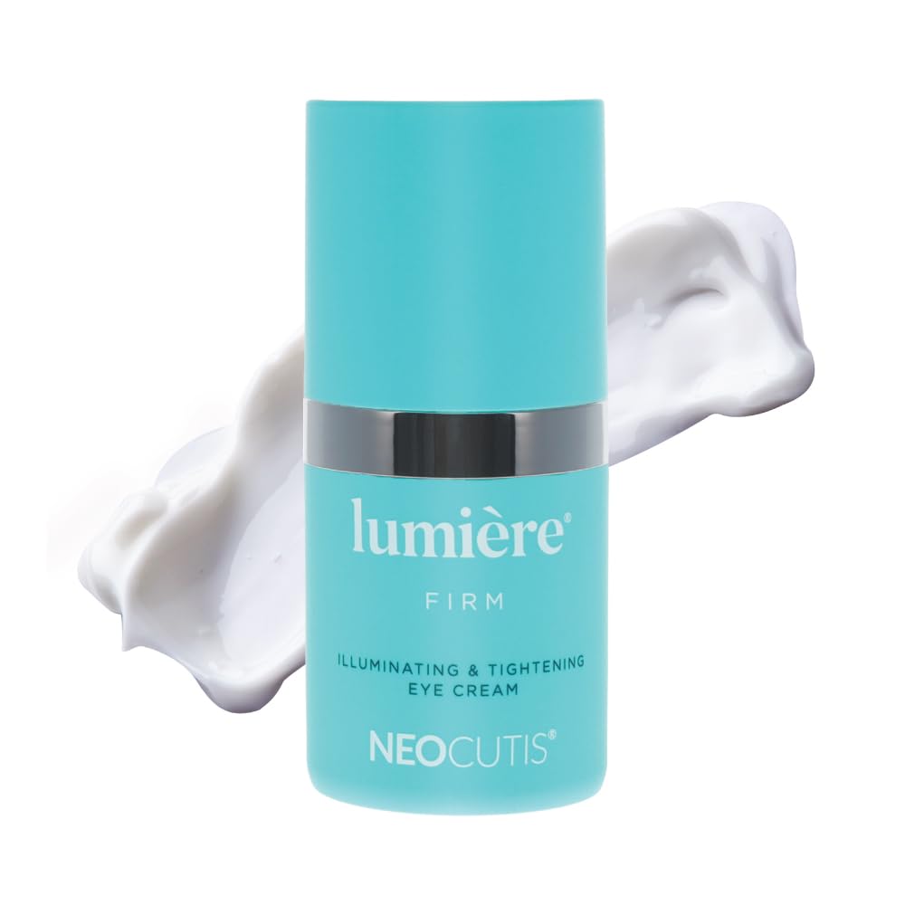 NEOCUTIS Lumiere Firm - Illuminating and Tightening, Anti-Aging Eye Cream - Brighten, Hydrate, and Soothe - for Dark Circles, Puffiness, and Wrinkle Prevention - Travel-Friendly - 15 ml / 0.5 fl oz