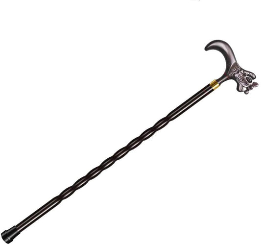 Wooden Walking Stick Solid Solid Wood Faucet Crutches T Handle Non Slip Base Healthcare for Old Man