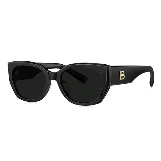 BOLON Women Trendy Cat Eye Polarized Sunglasses BL3195 Zurich 56mm, Exclusive Eyewear Brand of EssilorLuxottica