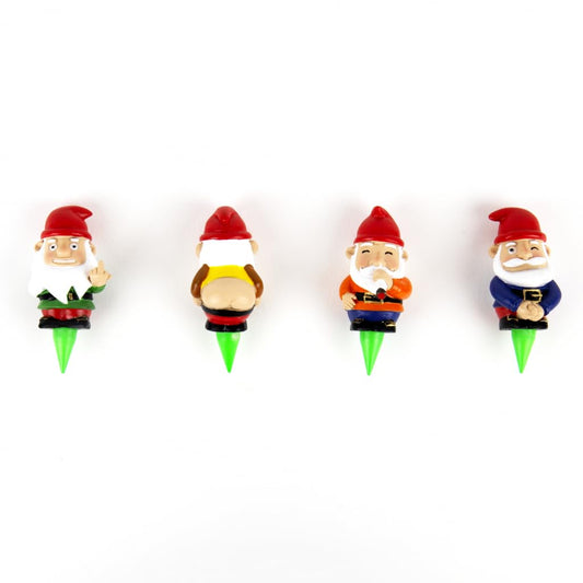Naughty Gnomes Planters, One Size, Multicolor