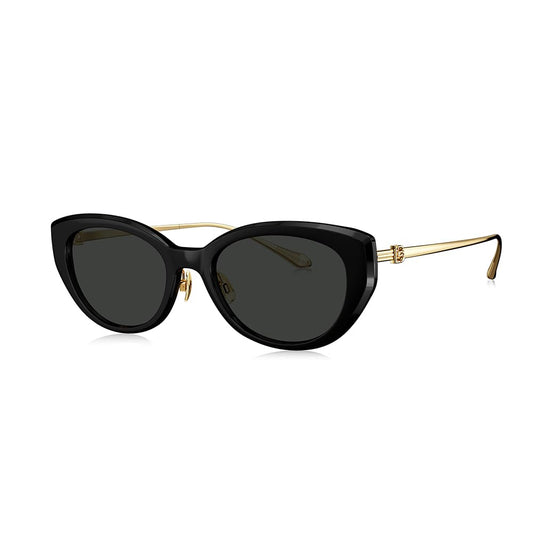 BOLON Women Lady Trendy Cat Eye Polarized Sunglasses BL5097 Bhaktapur 54mm, Exclusive Eyewear Brand of EssilorLuxottica