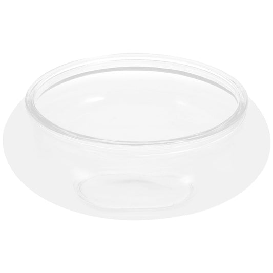 Milisten Glass Bubble Bowl, 15cm Flower Glass Vase Bowl Succulent Planter Air Plants Hydroponic Display Terrarium Floating Candles Bowl Centerpiece Candy Dish, 15.00X15.00X6.00CM, Transparent