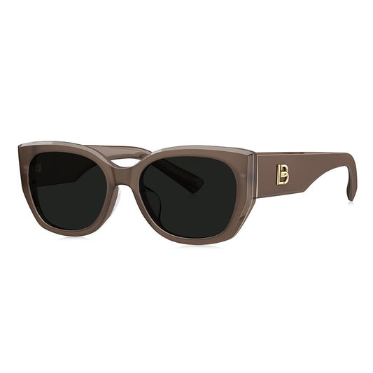 BOLON Women Trendy Cat Eye Polarized Sunglasses BL3195 Zurich 56mm, Exclusive Eyewear Brand of EssilorLuxottica