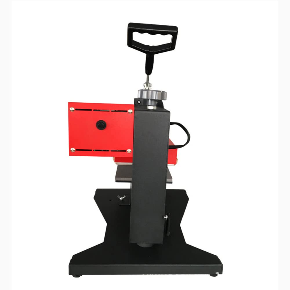 Erhdexzhg Electric Hot Press Machine,Temperature and Time Adjustable Heat Press Transfer Machine,Upper Rotational Multifunction Heat Press Machine for Commercial or Home DIY Various T Shirts