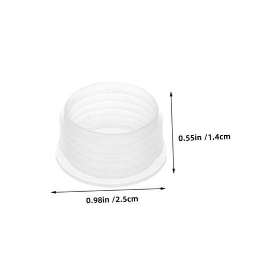 JOINPAYA 12pcs Reusable Round Water Stoppers for Planters Durable Plastic Sealing Plugs to Prevent Water Seepage Flower Pots Balcony Vegetable Boxes and Garden Use