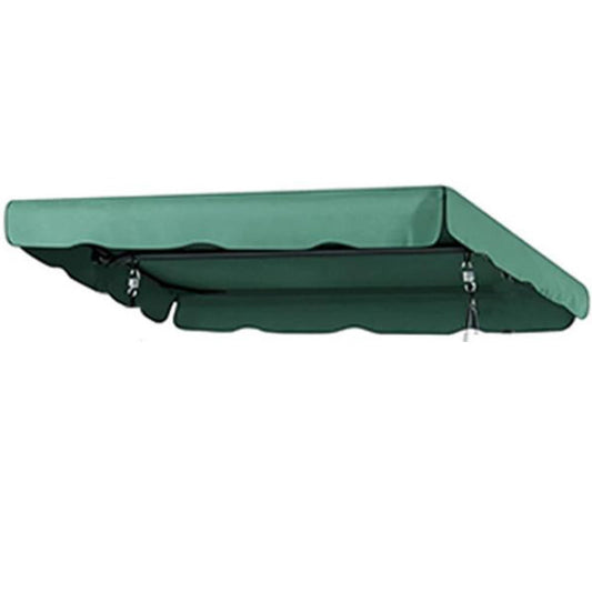 Swing Canopy Replacement, Replacement Canopy for 2 3 Seater Swing, Waterproof UV-Resistant Fabric, for Garden, Patio, Backyard(Green,75x47x7inch/191x120x18cm)