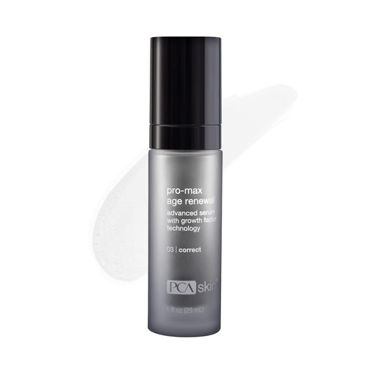 PCA SKIN Pro Max Age Renewal Anti Aging Serum, Anti Aging Face Serum for Reducing Wrinkles and Sagging Skin, Helps Lift and Firm Skin on Face and Neck, Safe For All Skin Types, 1.0 oz Pump Bottle