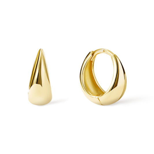 Ana Luisa Hoop Earrings for Women - 14K Gold Plated & Silver Rhodium Plated Assorted Earring Styles - Dainty, Small Gold Hoop Earrings - Hypoallergenic Tarnish-Free Jewelry