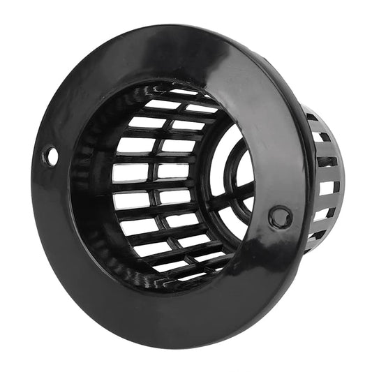 Cyrank Net Pots for Hydroponics, 50PCS Net Pots Hydroponic Cups Slotted Mesh Net Pots Small Hydroponic Cups with Thin Lip and Slotted Sides Garden Slotted Mesh Net Cups Mesh Pot Cups(Black)