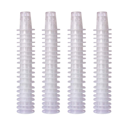 LAPOND 100 Pack 1 Inch Net Pots,Garden Slotted Mesh Net Cups Basket Hydroponic Pots Plant Nursery Pots for Hydroponics