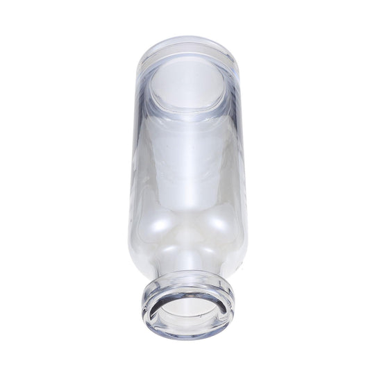 Toyvian Glass Hydroponic Vase for Desktop Plants, Small Ocean Blue Glass Planter, Home and Garden Decoration Terrarium