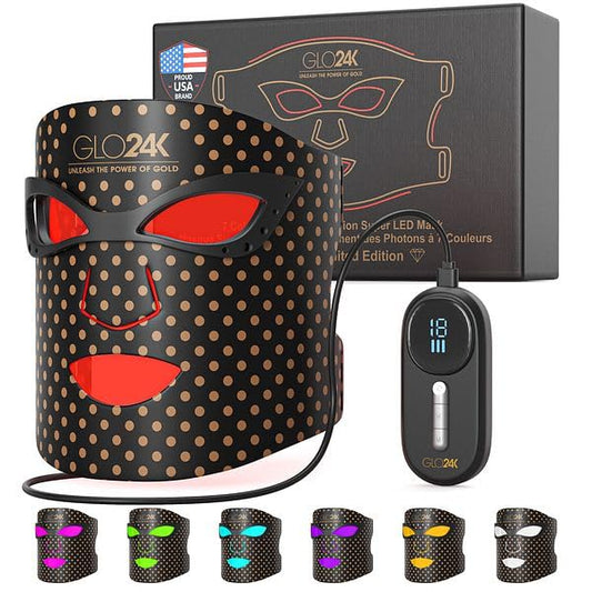 GLO24K Face Beauty Mask. (Super Mask)