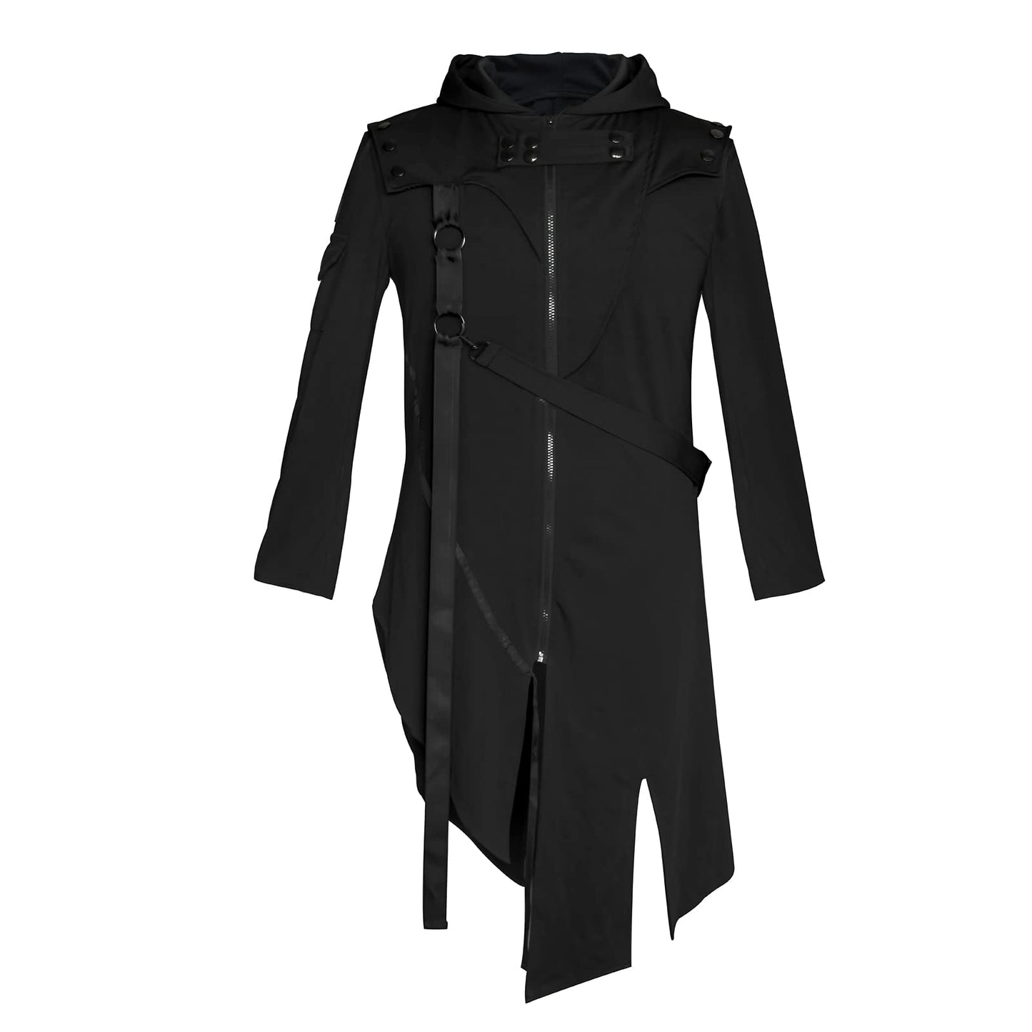 Men's Medieval Steampunk Trench Coat Gothic Renaissance Frock Coat