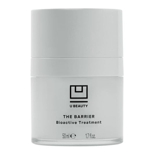 U Beauty BARRIER Bioactive Treatment - Night Cream Moisturizer for Face for Softer & Stronger Skin, Improves Rough, Dull Skin, Overnight Skin Barrier Cream with Urea, & Hyaluronic Acid - 1.7 fl oz