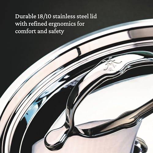 Hestan ProBond Forged TITUM - Professional Clad Stainless Steel, Nonstick, 10-Piece Cookware Set, Induction Compatible, Made without PFOAs