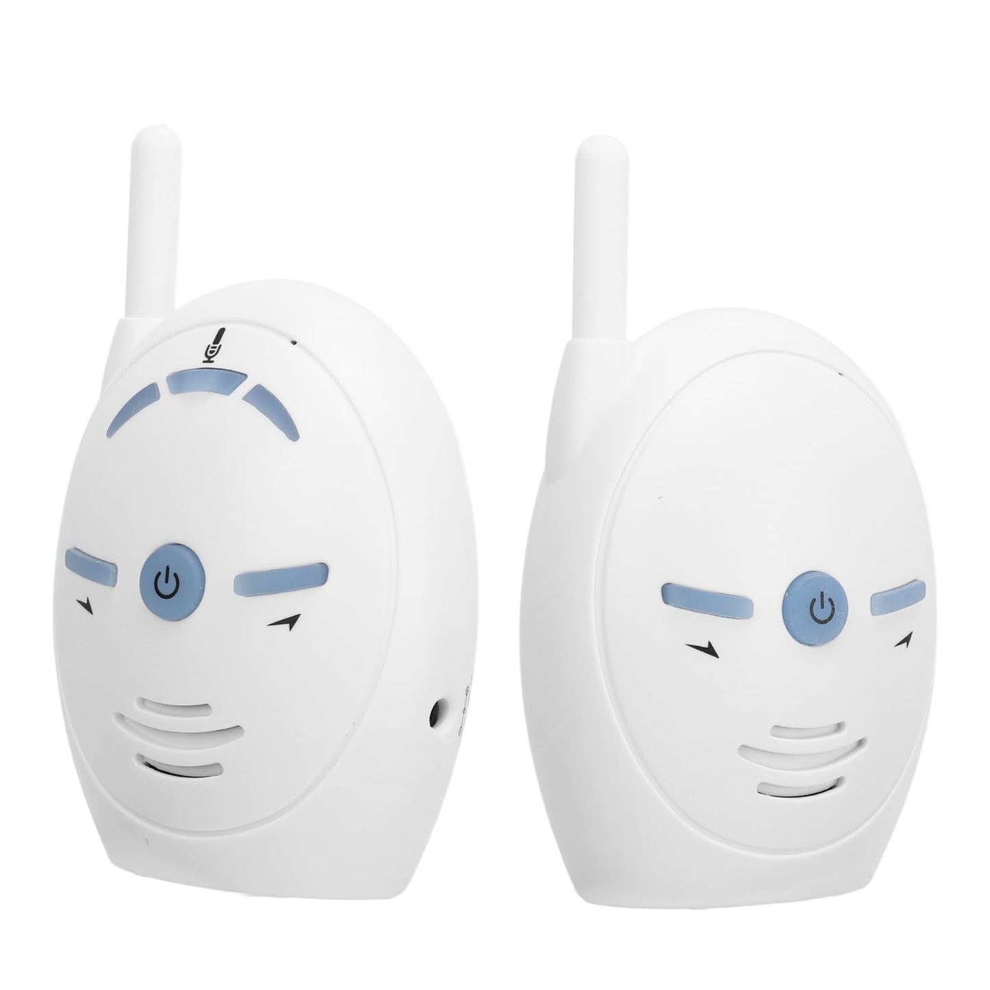 Audio Baby Monitor, Long Range up to 1000 ft, Visual Sound Level Indicator, High Sensitivity Microphone, 2 Way Audio Talk, USB Connection, (US Plug)