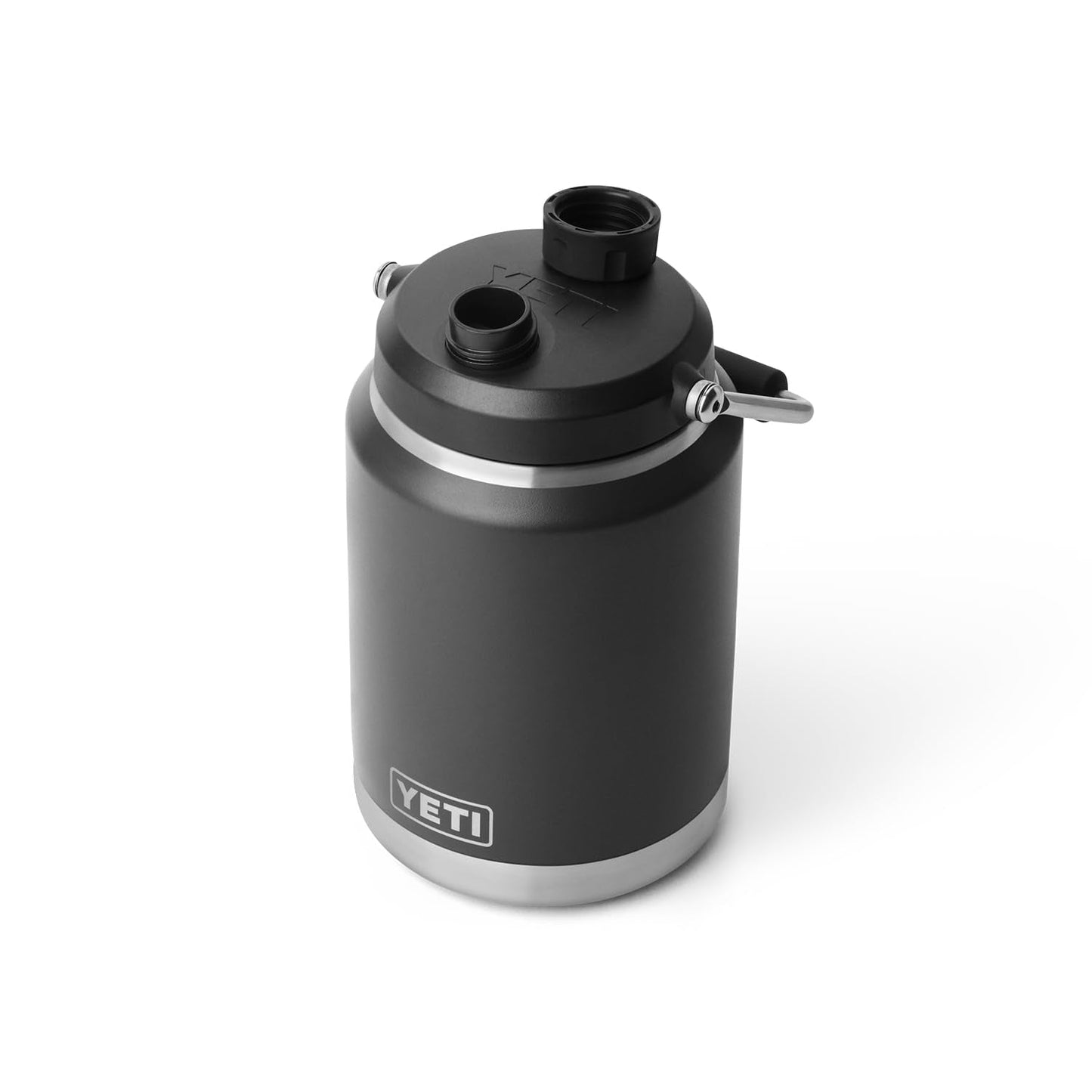 YETI Rambler Half Gallon Jug 2.0, Vacuum Insulated, Leakproof, Stainless Steel with MagCap, Black