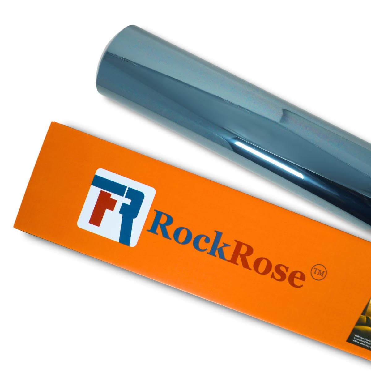 RockRose 70% Air Nano Ceramic Car Window Tint 40 in x 100FT 2PLY Charcoal Privacy Film Heat, UV 99%, and IRR 93% to 95% for Auto or Home Adhesive Film Easy Shrink, Plotter Friendly