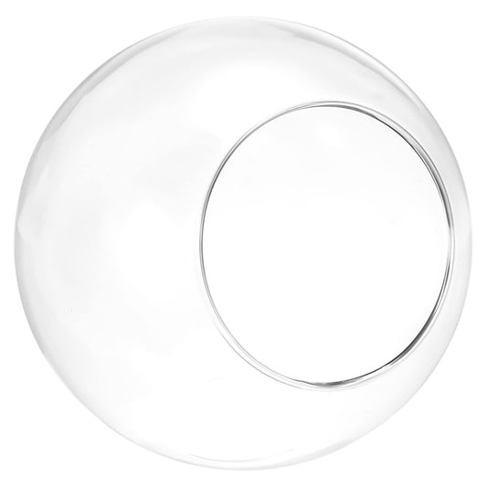 PATIKIL Round Globe Terrarium Air Plant Planter, 4.8 Inch High Borosilicate Glass Table Decorations for Succulent, Tillandsia, Clear
