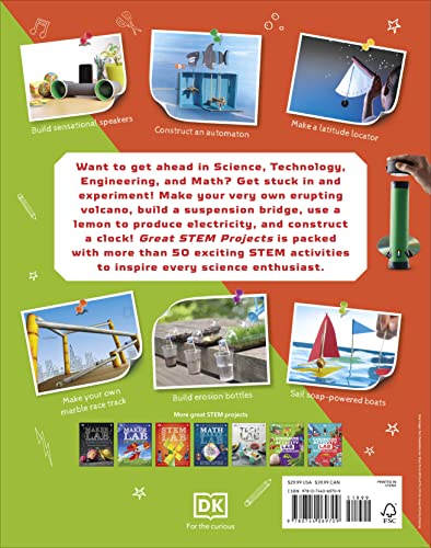 Great STEM Projects (DK Activity Lab)