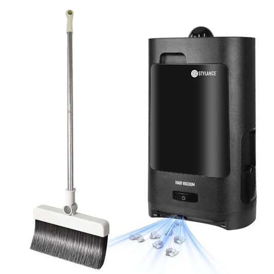 STYLANCE Touchless Vacuum Automatic Dustpan, Fast Function - for Sweeping Salon Home Pet Kitchen Dust Debris Hair, Automatic Infrared Sensors, Corded Canister Vacuum, 1400 Watt