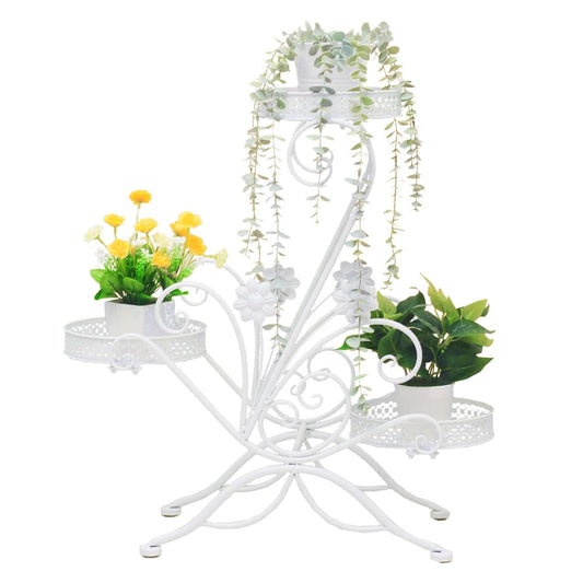 Cre Cra 3 Tier Plant Stand New Metal Flower Shelves Plant Display Stand Indoor Outdoor Patio Plant Rack Flower Pot Holder