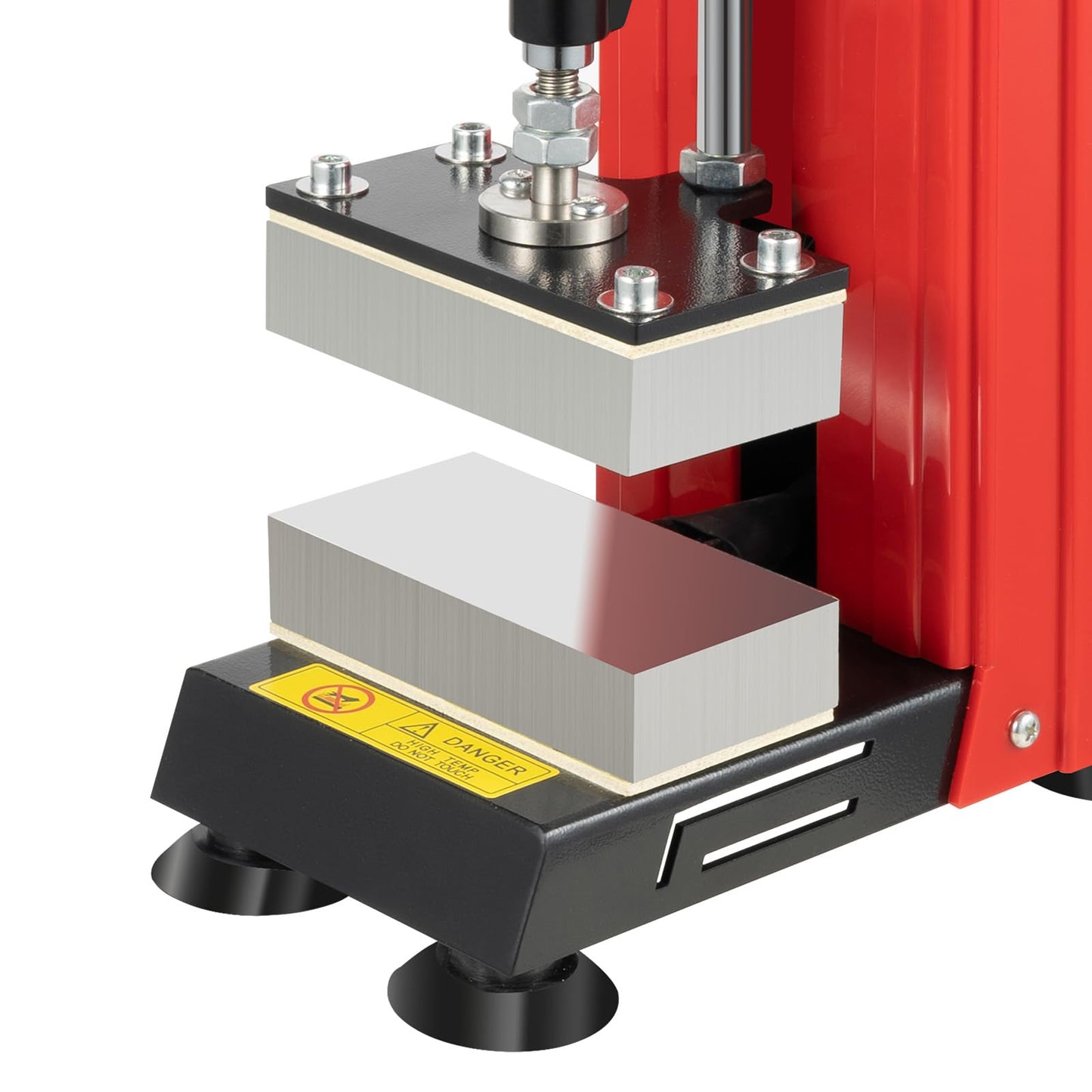 APOUDM Heat Press Machine, 900W Mini Manual Heat Presser, Heavy Duty Hot Press Stamping for Printing Heat Transfer Equipment