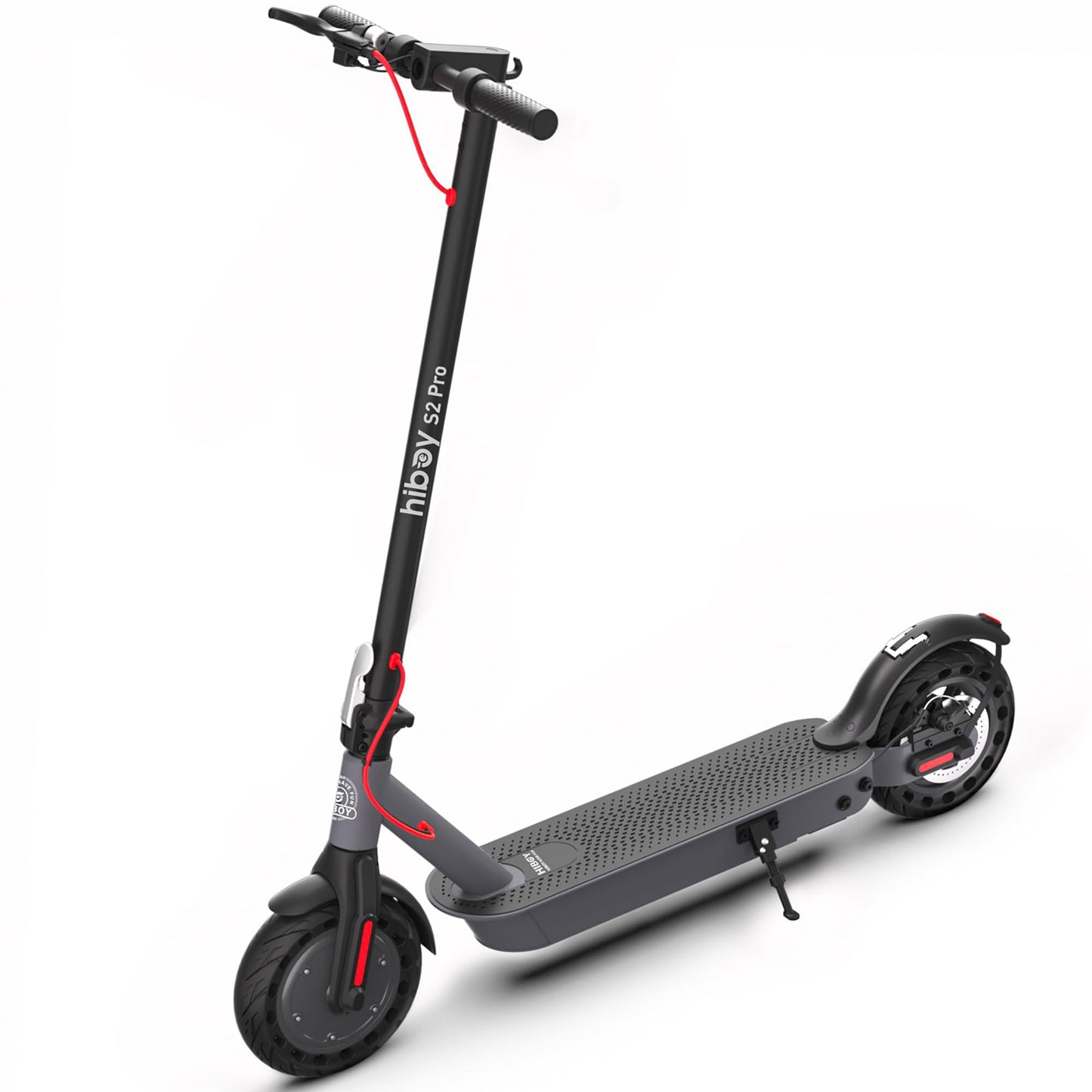 Hiboy S2 Pro Electric Scooter, 500W Motor, 10" Solid Tires, 25 Miles Range, 19 Mph Folding Commuter Electric Scooter for Adults