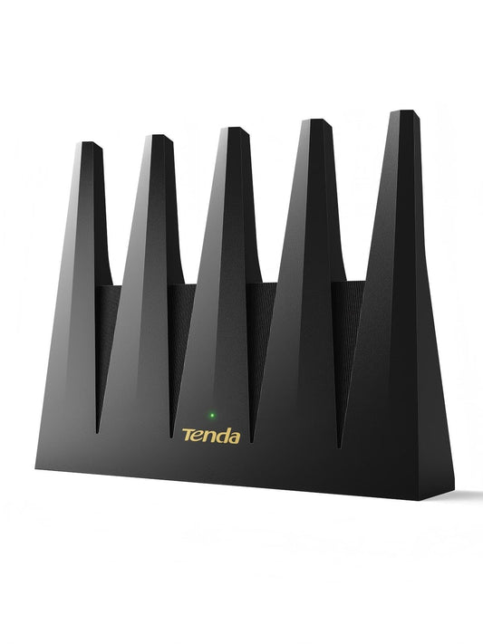 Tenda WiFi 7 Router BE7200 – Dual-Band High-Speed WiFi Router for Wireless Internet with 2×2.5G Ports, Quad-Core CPU, MLO & VPN, Private IoT Network, Ideal for Home & Business Use(BE12Pro)