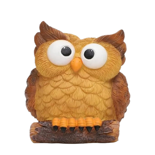 Qhzxcvlk Cute Resin Owl Succulent Pot - Indoor Plant Planter for Desktop, Windowsill, Home & OfficeDecor-Uniaue Gardenina Gift for Herbs and Flowers