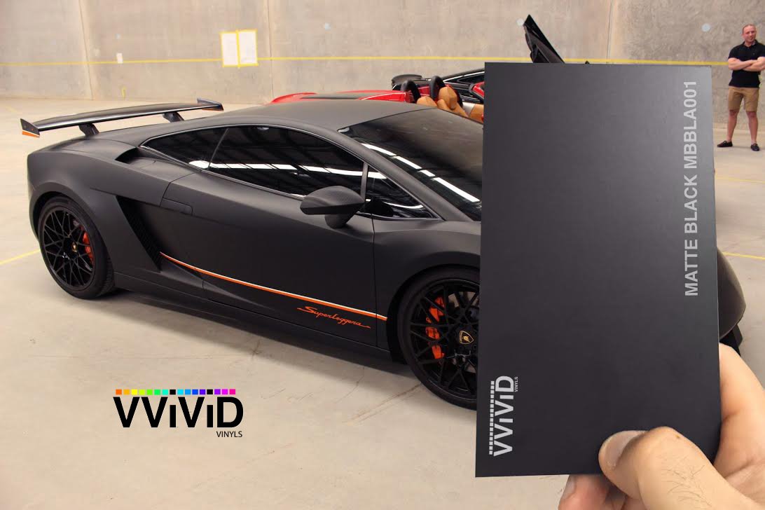 VViViD Satin Flat Matte Stealth Jet Black 5ft Vinyl Wrap Roll with Air Release Technology (5ft x 20ft)