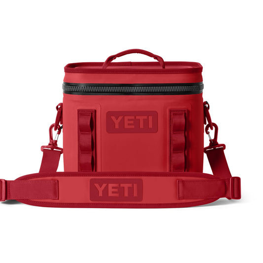 YETI Hopper Flip 8 Portable Cooler, Rescue Red