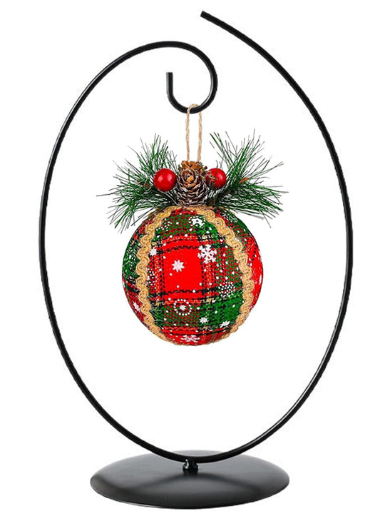 Maibloln Ornament Display Stand Hanger Rack Hook Chrismas Ornament Party Decoration Holder Air Plant Flower Pot Hanging Terrarium Home Office Decoration(Egg-Style)