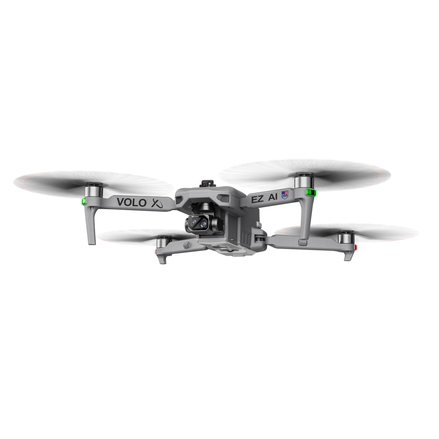DCX Volo X EZ AI Drones – Drones with Camera for Adults 4k AI-Assisted Flight Control – FAA Approved Drone 4k Camera, 360° Obstacle Avoidance, U.S. Support – Beginner Drone for Adults