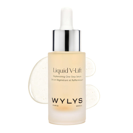 Liquid V-Lift – Peptide Face Serum for Aging Skin | Lifts, Firms & Brightens with Collagen & AFA-GS Alga | Reduces Wrinkles & Fine Lines | Lightweight Anti-Aging Formula for Radiance – 30ml