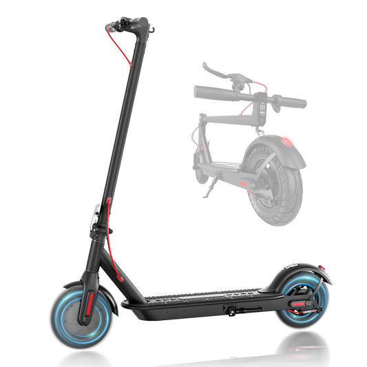 Windone Electric Scooter for Adults – 19MPH, 17-Mile Range, 430W Peak Motor, Foldable Commuter E-Scooter with 10" Shock-Absorbing Tires & Dual Braking System (UL 2272 Certified)