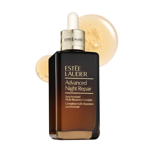 Estée Lauder Advanced Night Repair Face Serum Synchronized Multi-Recovery Complex with Hyaluronic Acid & Peptides| Anti Aging & Hydrating, 3.9 Fl Oz