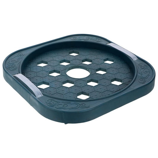 iplusmile Square Plant Caddy with Wheels, 11 Inch Heavy Duty Planter Stand with Rolling Casters, Honeycomb Drainage Design Plant Dolly, Propane Tank Mover for Indoor Outdoor, Garden, Patio