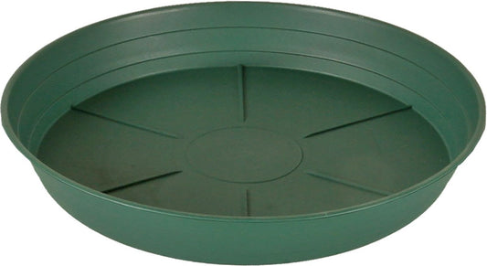 Hydrofarm HGS10P Green Premium Saucer 10-Inch, 25 Count(Pack of 1), 10 inches