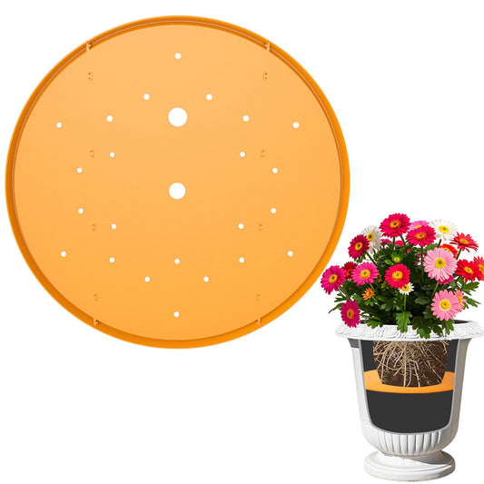 ShineSirius 18 inch Round Planter Inserts with Drainage Holes,Flower Pot Filler Insert for Large Round Planters,Planter Fillers for Less Soil Needed Gardening Indoor & Outdoor Use