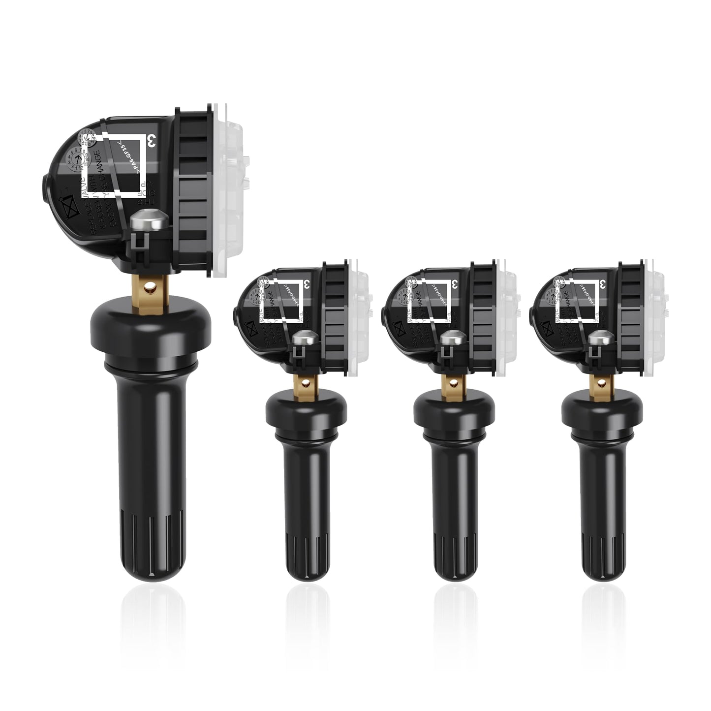 TPMS Sensor GM Chevrolet 4 Pack, 315MHZ,Tire Pressure Monitoring Sensor Compatible with Buick Chevy Cadillac GMC OE#13598771,13598772,13586335,13581558,13598255,22854866,12768826,20922900,13589597