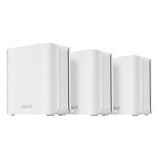ASUS ZenWiFi BD4 (3-Pack) Dual-Band WiFi 7 Mesh, 3600 Mbps, 6500 sq.ft, Dual 2.5G Ports, Security and Parental Controls Included, Smart Home Master SSIDs