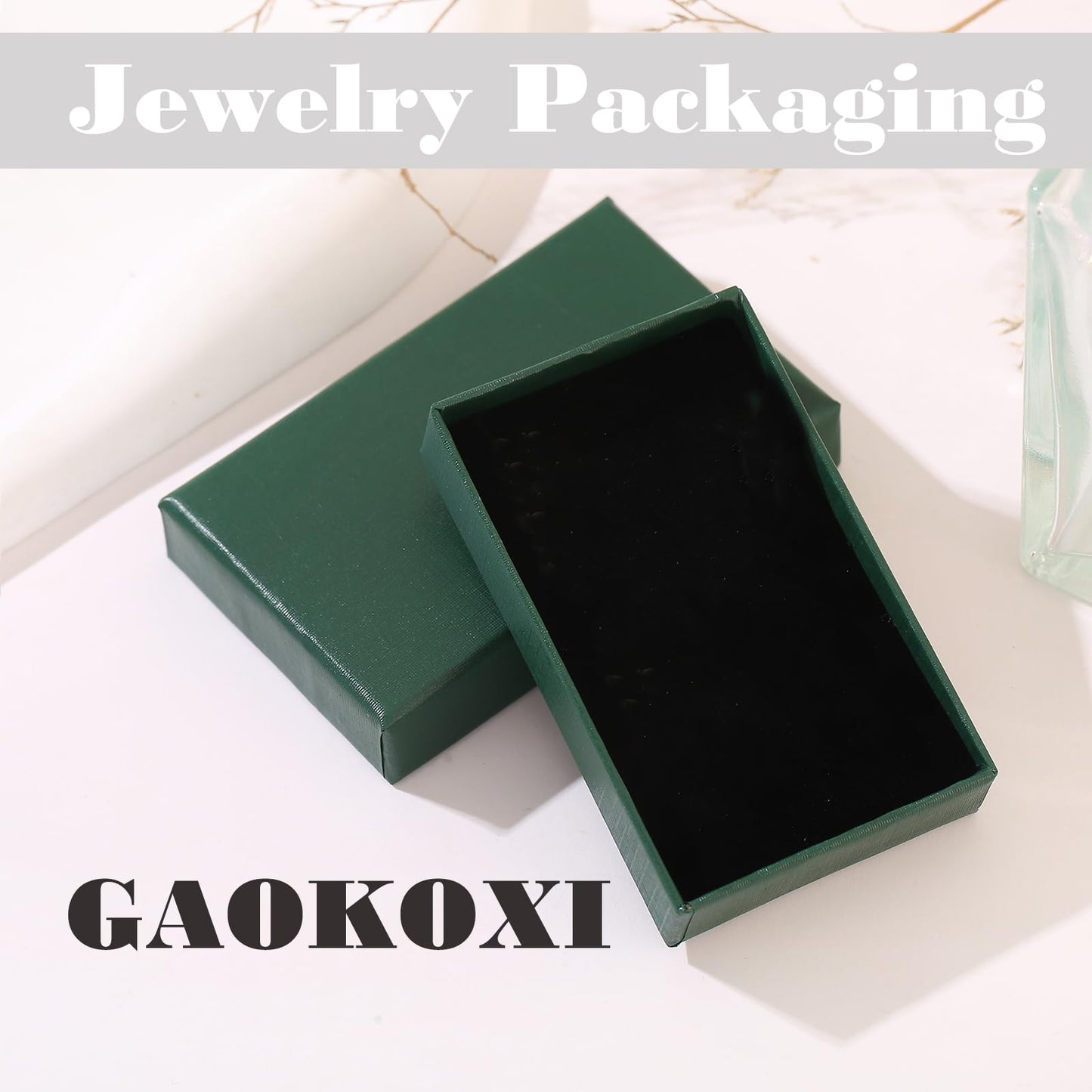 GAOKOXI Green Wedding Rhinestone Dangle Earrings Elegant Bridal Crystal Drop Earrings for Women Bridesmaids Guest Party Prom