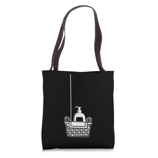 Creepy Lotion Basket True Horror Art Graphics Tote Bag